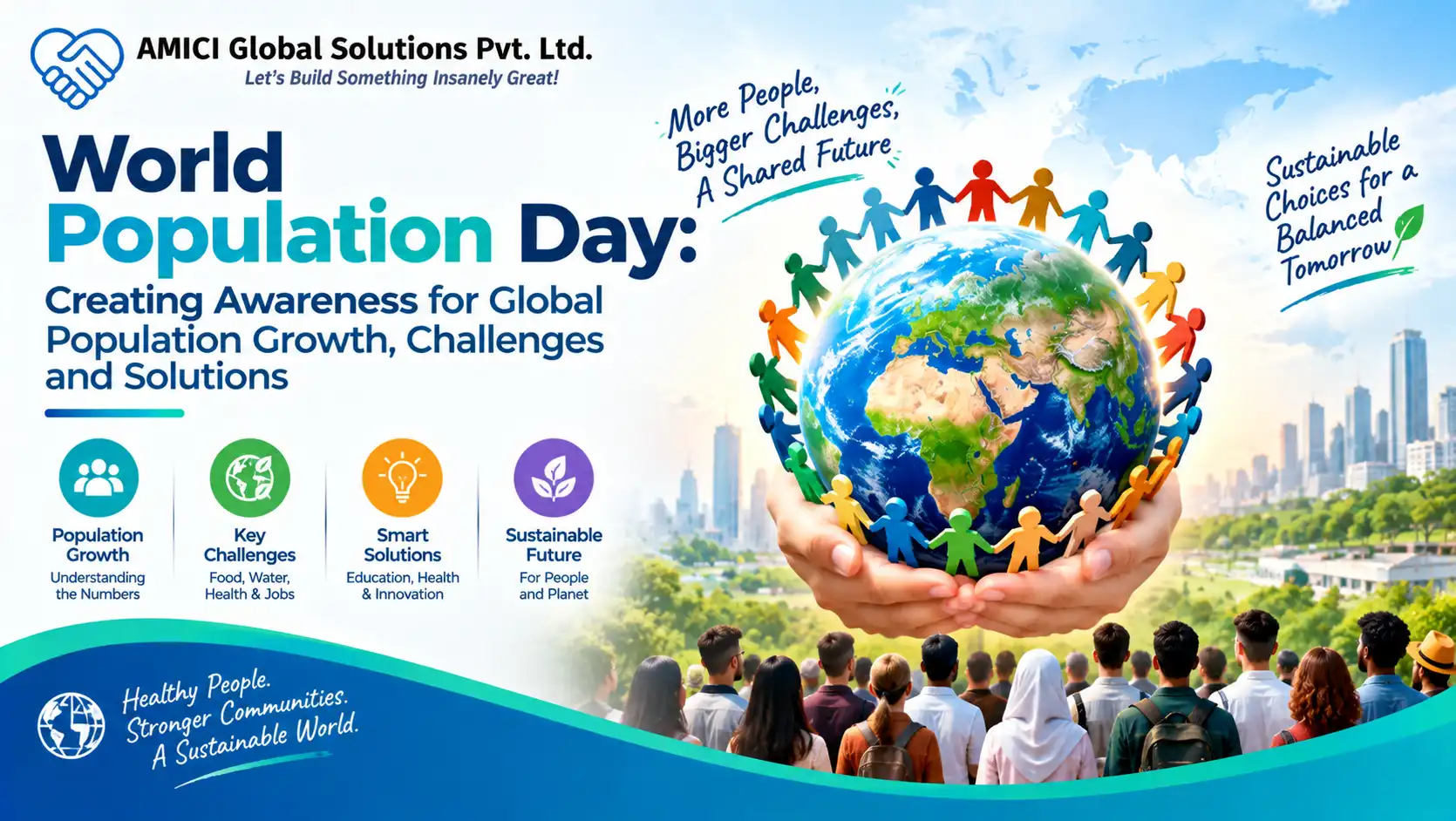 World Population Day: Creating Awareness for Global Population Growth, Challenges and Solutions